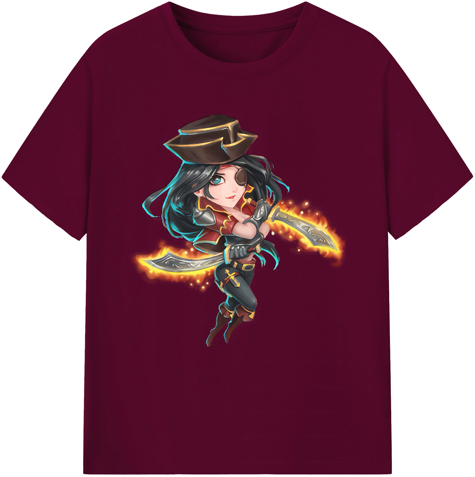 （画像用） リーグ・オブ・レジェンド League of Legends LOL レディースカジュアルプリントTシャツ（綿100％）